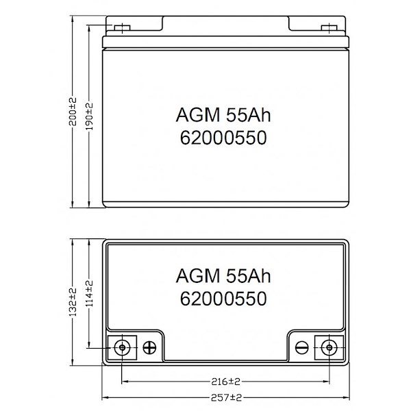 BATTERIE MASTEVOLT AGM
