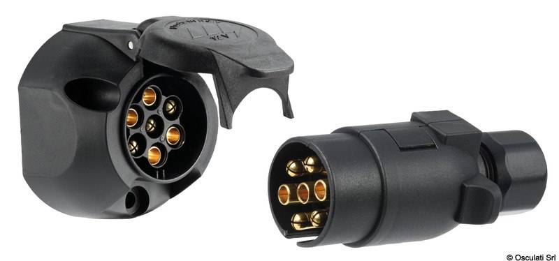 Presa e spina a 7 poli