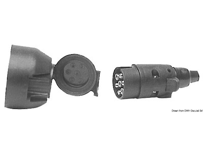 Presa e spina a 7 poli