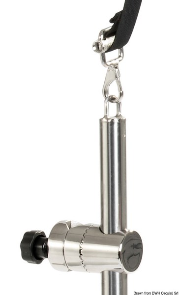 Kit porta SUP o porta passerella in acciaio inox