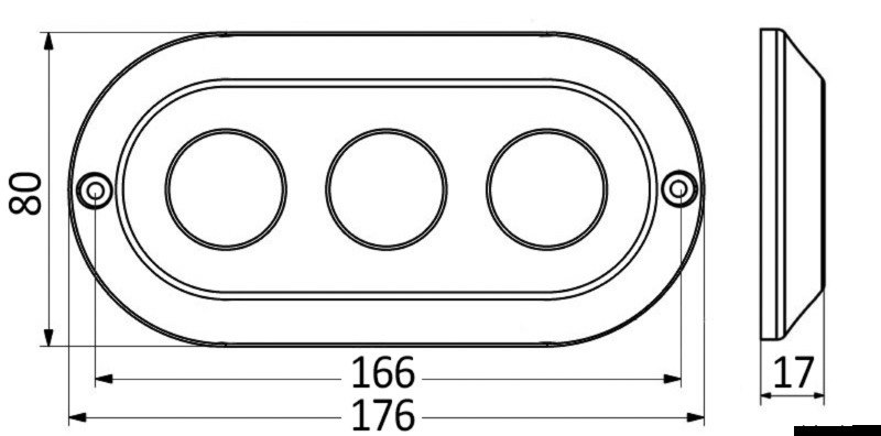Luci subacquee LED per plancette, specchi poppa e carene