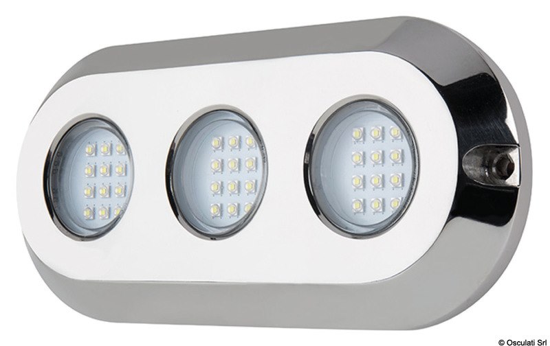 Luci subacquee LED per plancette, specchi poppa e carene