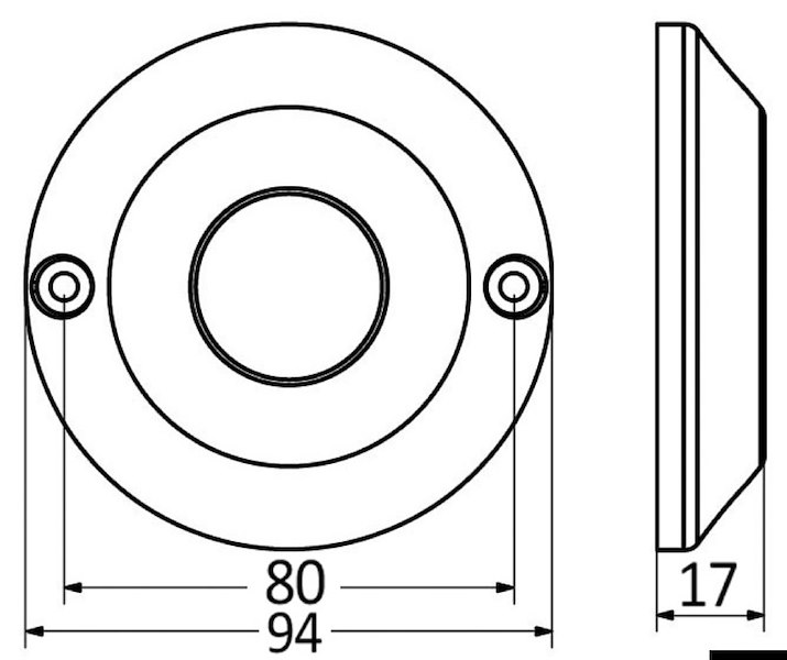 Luci subacquee LED per plancette, specchi poppa e carene