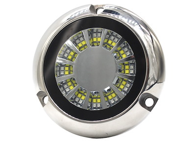 Luci subacquee per plancette, specchi di poppa e carene