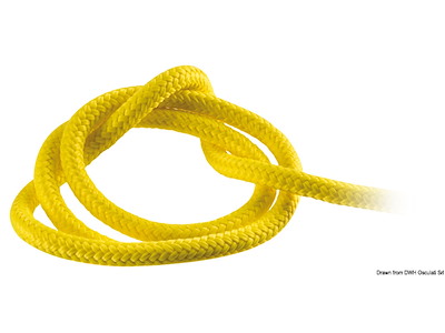 Cime d’ormeggio a terra galleggianti ad alta visibilità con trefolo riflettente