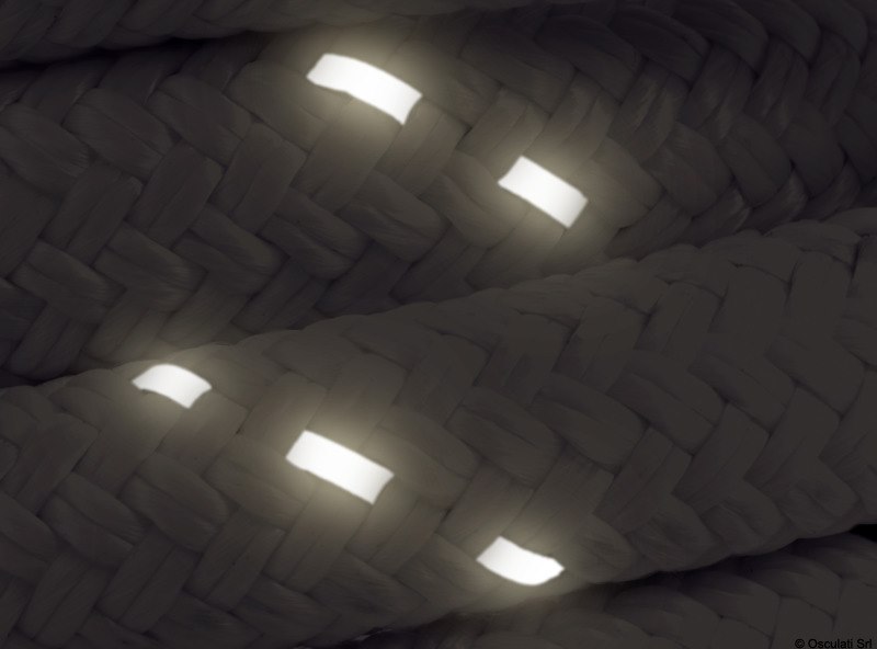 Cime d’ormeggio a terra galleggianti ad alta visibilità con trefolo riflettente