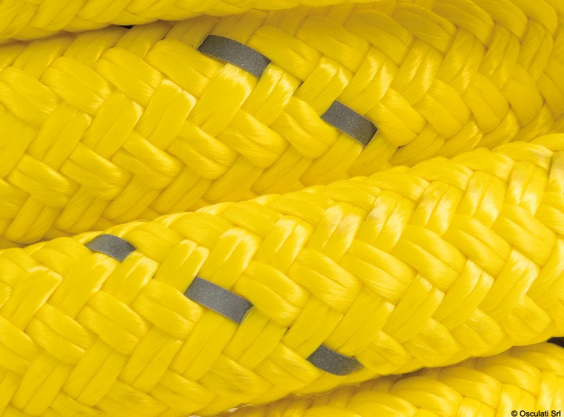 Cime d’ormeggio a terra galleggianti ad alta visibilità con trefolo riflettente