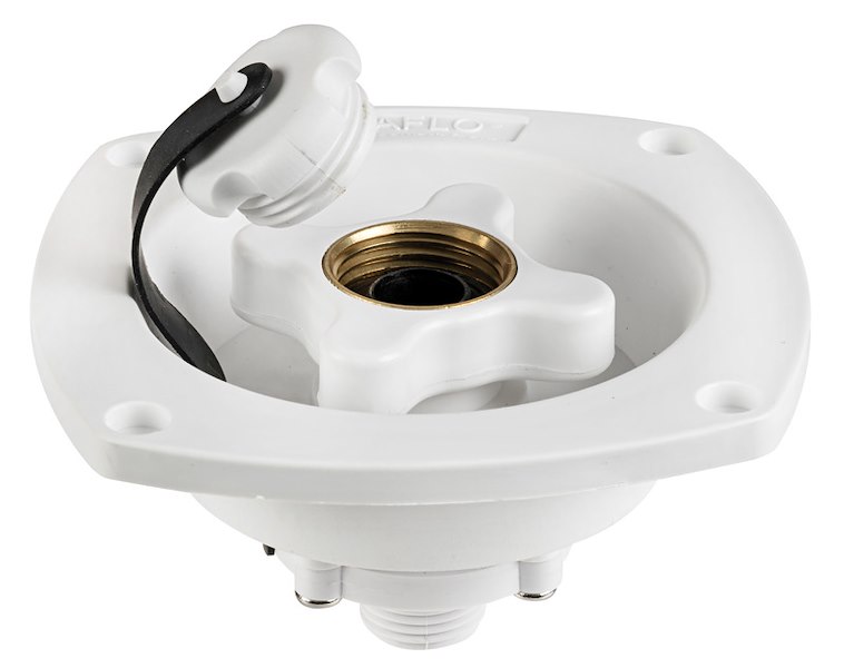 Presa acqua banchina e regolatore di pressione 