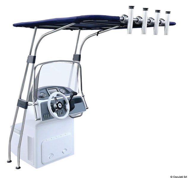 T-Top in alluminio anodizzato