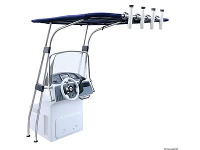 T-Top in alluminio anodizzato