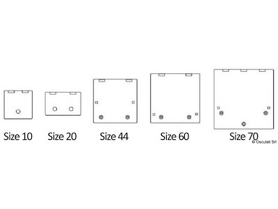 Protezioni per passouomo Lewmar Flush