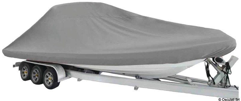 Telone sartoriale per gommoni con T-Top e guida centrale