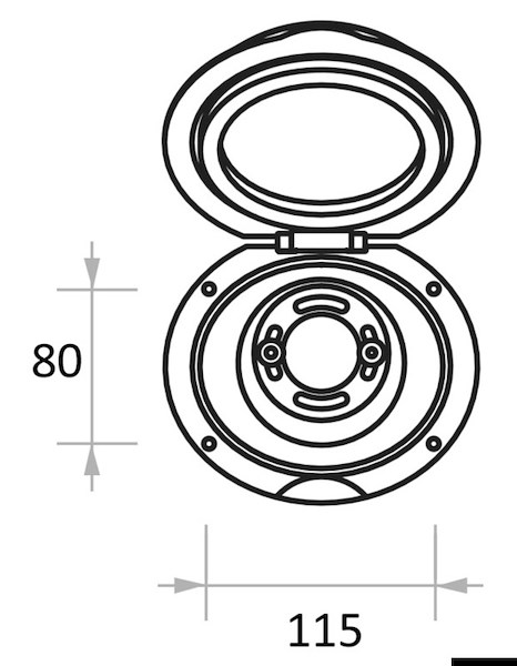 Cavo elettrico avvolgibile a scomparsa
