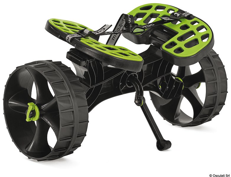 Carrello C-TUG con ruote Kiwi RAILBLAZA