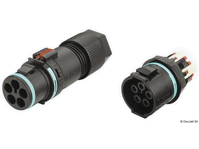 Presa/Spina da pannello o parete 2/3/4 poli 