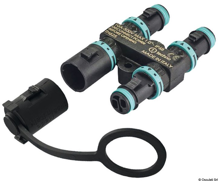 Derivazione mini con tappo per 14.374.02 