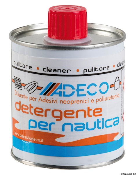 Pulitore/diluente per collanti ADECO 250 ml Detergente per nautica