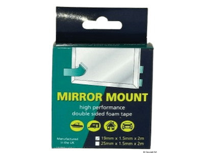 Nastro bioadesivo per montaggio specchi 19mm x 2m 