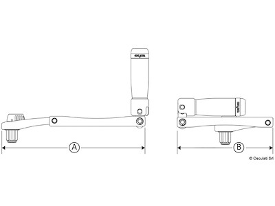 Maniglia pieghevole per winch FLIPPER™