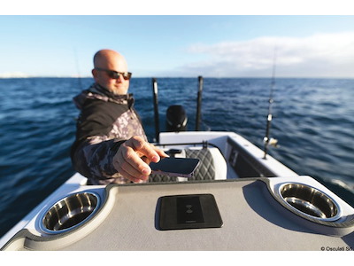 Caricabatterie wireless stagno ROKK - 3 Coil 15W