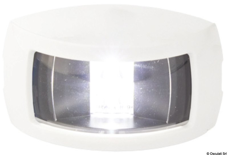 Luci di via compatte con corpo in policarbonato bianco