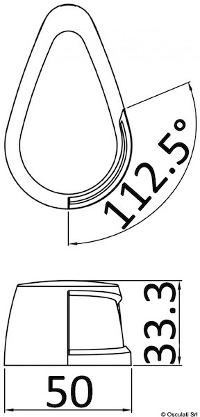 Luci di via compatte con corpo in policarbonato bianco