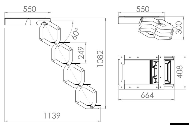 Scaletta elettrica E-STEP