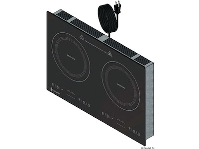 Piani cottura in vetroceramica ad induzione AC 120V / 60Hz
