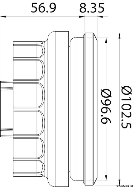Strumento multifunzione LCD per fuoribordo Yamaha 