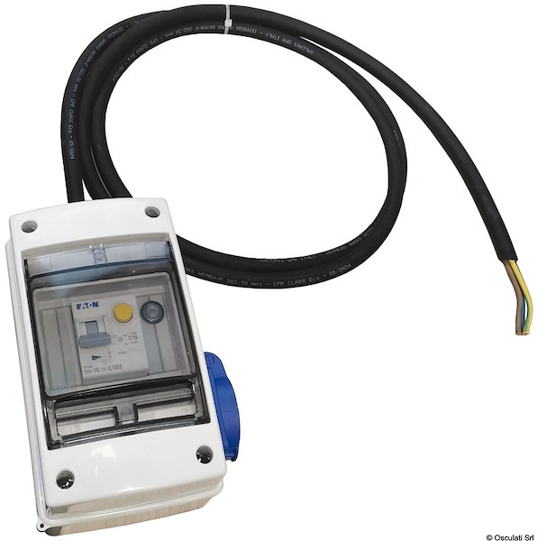Quadro elettrico 16 A con presa shuko 
