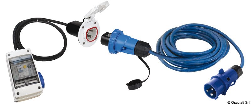 Set completo per impianto 220V 10 - 16 A