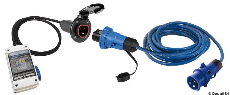 Set completo per impianto 220V 10 - 16 A
