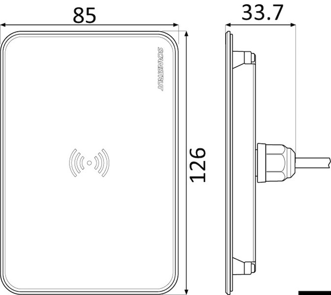ROKK Wireless SUB 15 W 