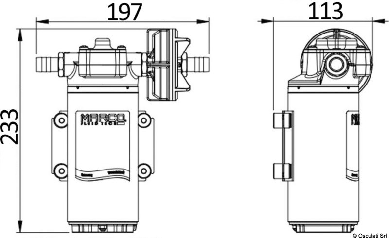 Pompe autoadescanti MARCO per sistemi AC
