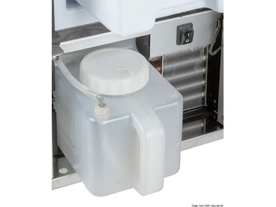 Fabbricatore di ghiaccio ISOTHERM AC/DC inox Clean Touch