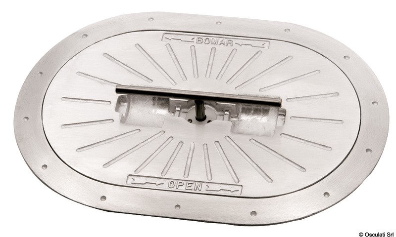 Portello d'ispezione stagno in alluminio 