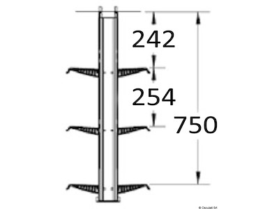 Scalette di poppa a scomparsa ATTWOOD