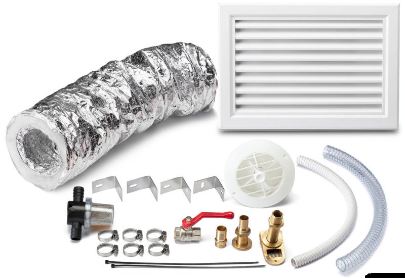 Kit accessori aria e ricircolo acqua climatizzatori Thermowell