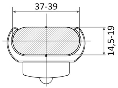 Luce LED subacquea per scalette