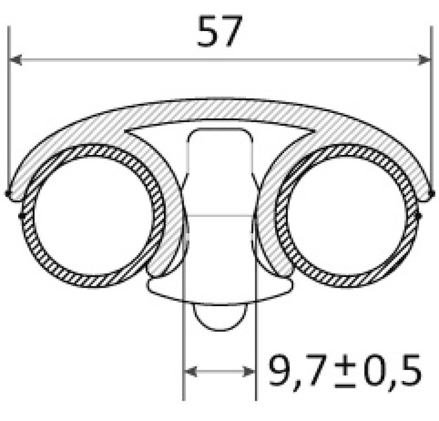 Luce LED subacquea per scalette