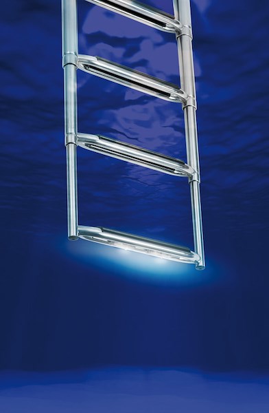 Luce LED subacquea per scalette