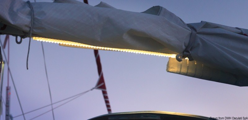 Plafoniera LED da appoggio 310x40x15 mm 