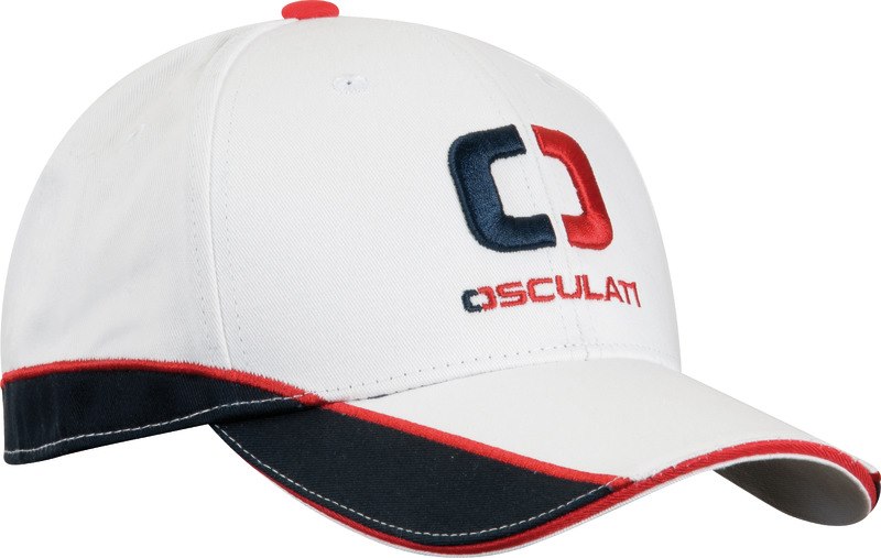 Cappellino Sport Osculati 2021 bianco Unisex 