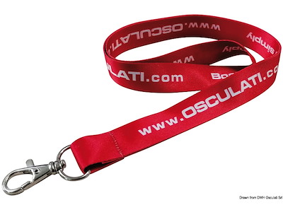 Laccetto porta badge Osculati - Logo 2019 