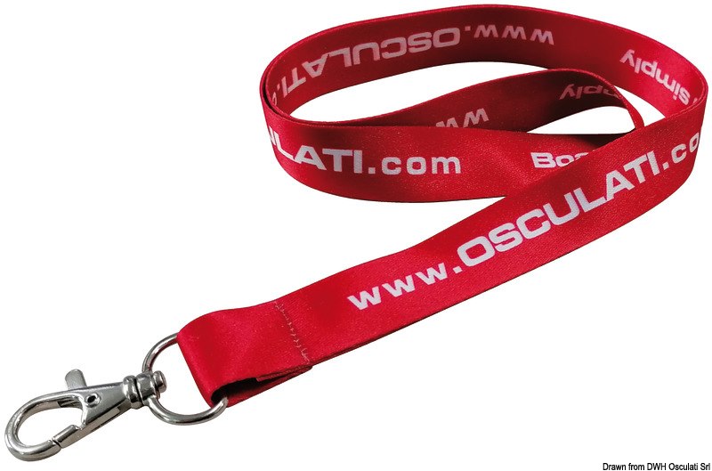 Laccetto porta badge Osculati - Logo 2019 