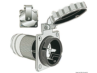 Prese e spine MARINCO 50A a 125/250V