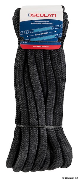 Cime da ormeggio con occhio e ammortizzatore integrato