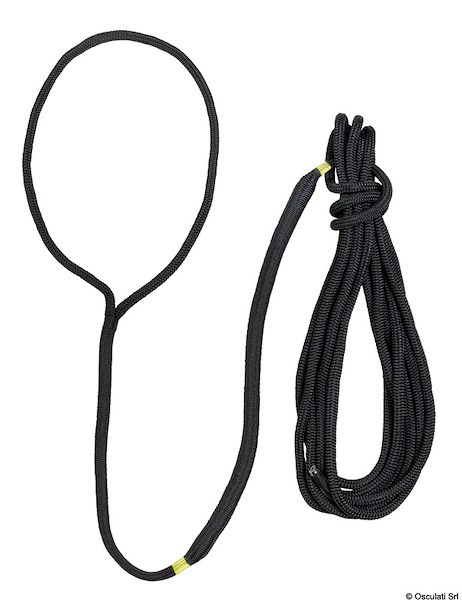 Cime da ormeggio con occhio e ammortizzatore integrato