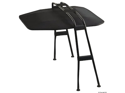 Targa Top II in alluminio nero