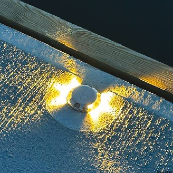 Luce segnapasso LED bianco SS 